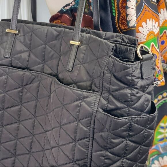 Kate Spade Baby Diaper Bag Wilson Road Kaylie Maxi Shoulder bag. Black quilted - Picture 10 of 16